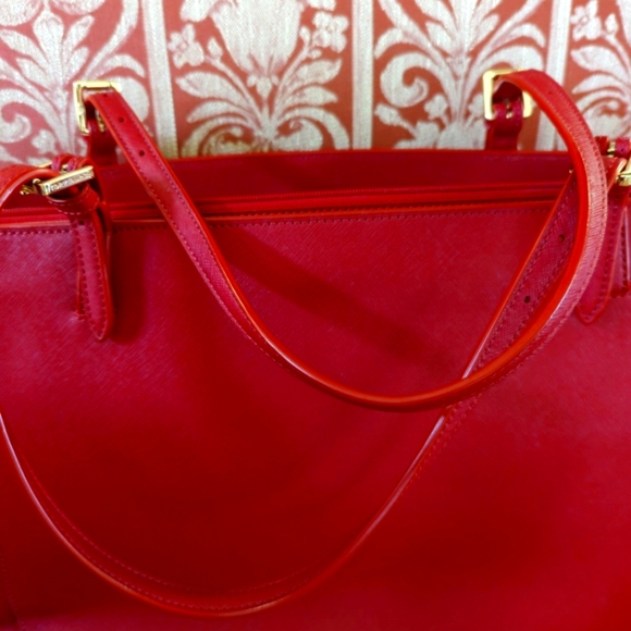 Tory Burch Red Tote - Picture 8 of 9